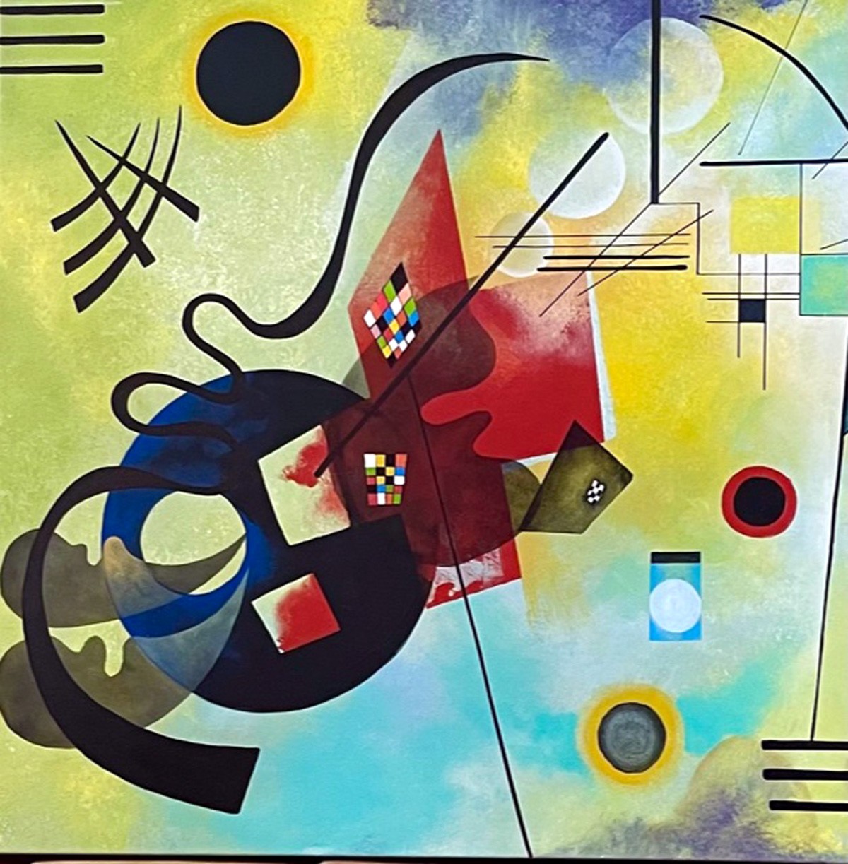 Abstract inspired by Kandinsky