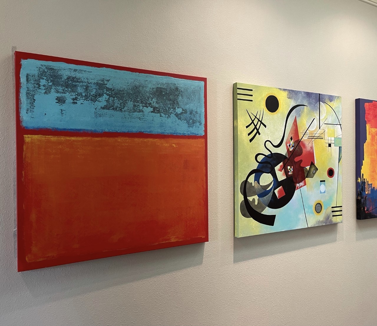 Commission canvas paintings